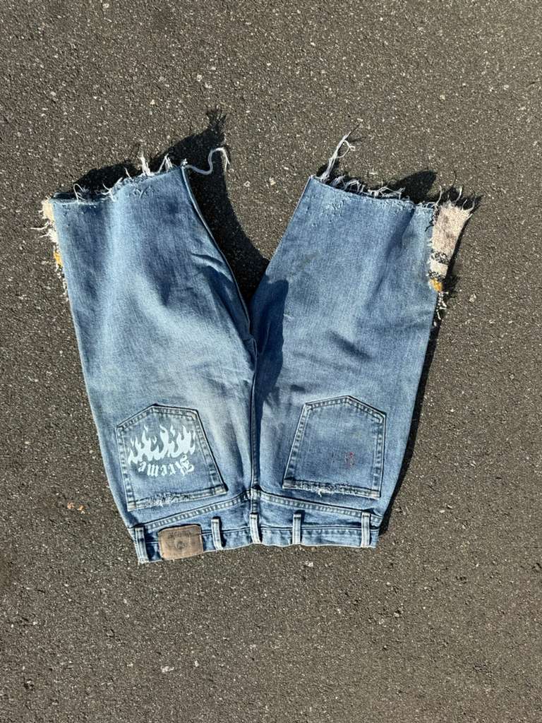 "Indangered Fabric" Jorts