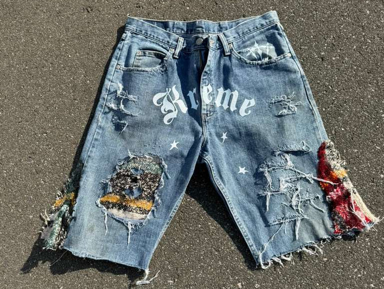 "Indangered Fabric" Jorts